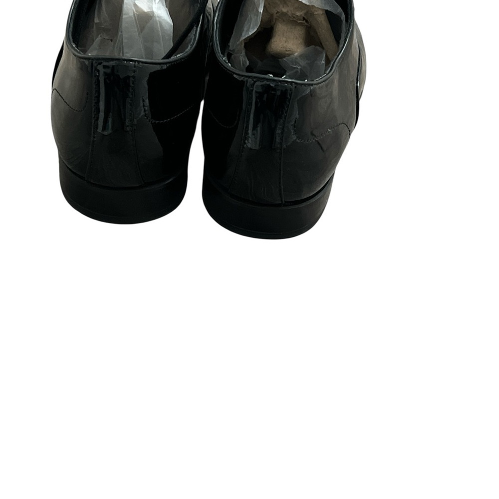Aldo Men's Black Patent Leather Dress Oxfords - Picture 4 of 6